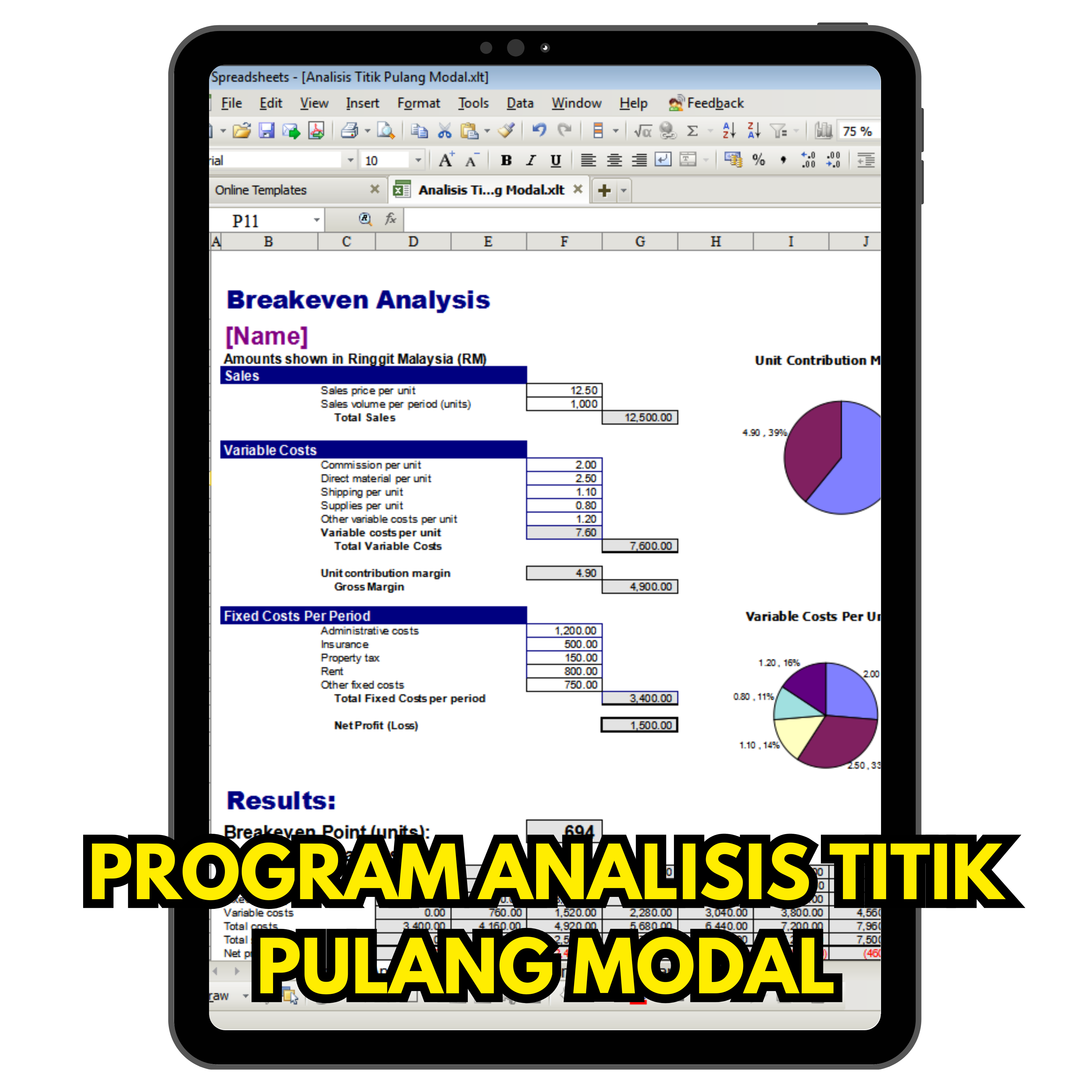 Analisis Titik Pulang Modal